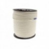 Cuerda de poliéster de 3 torones, 18 mm, blanca