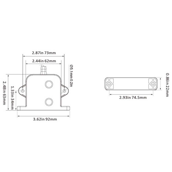 Electromagnetic Bilge Pump Switch - N°4 - comptoirnautique.com