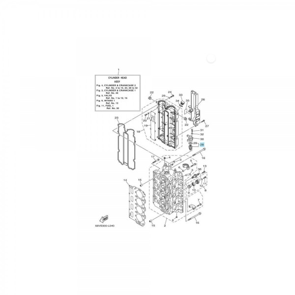 Termostato para motores Yamaha - N°2 - comptoirnautique.com