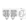 Projecteur 18 LED 54W 3650 Lumens - N°5 - comptoirnautique.com