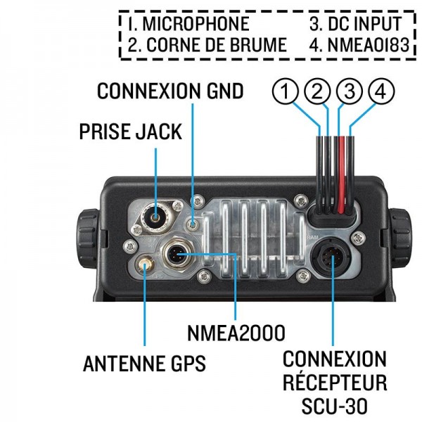 VHF GX2400 AIS/GPS - N°6 - comptoirnautique.com 