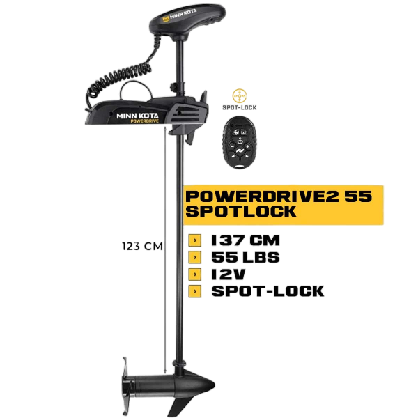 Motor dianteiro POWERDRIVE2 55 Lbs SpotLock - N°2 - comptoirnautique.com