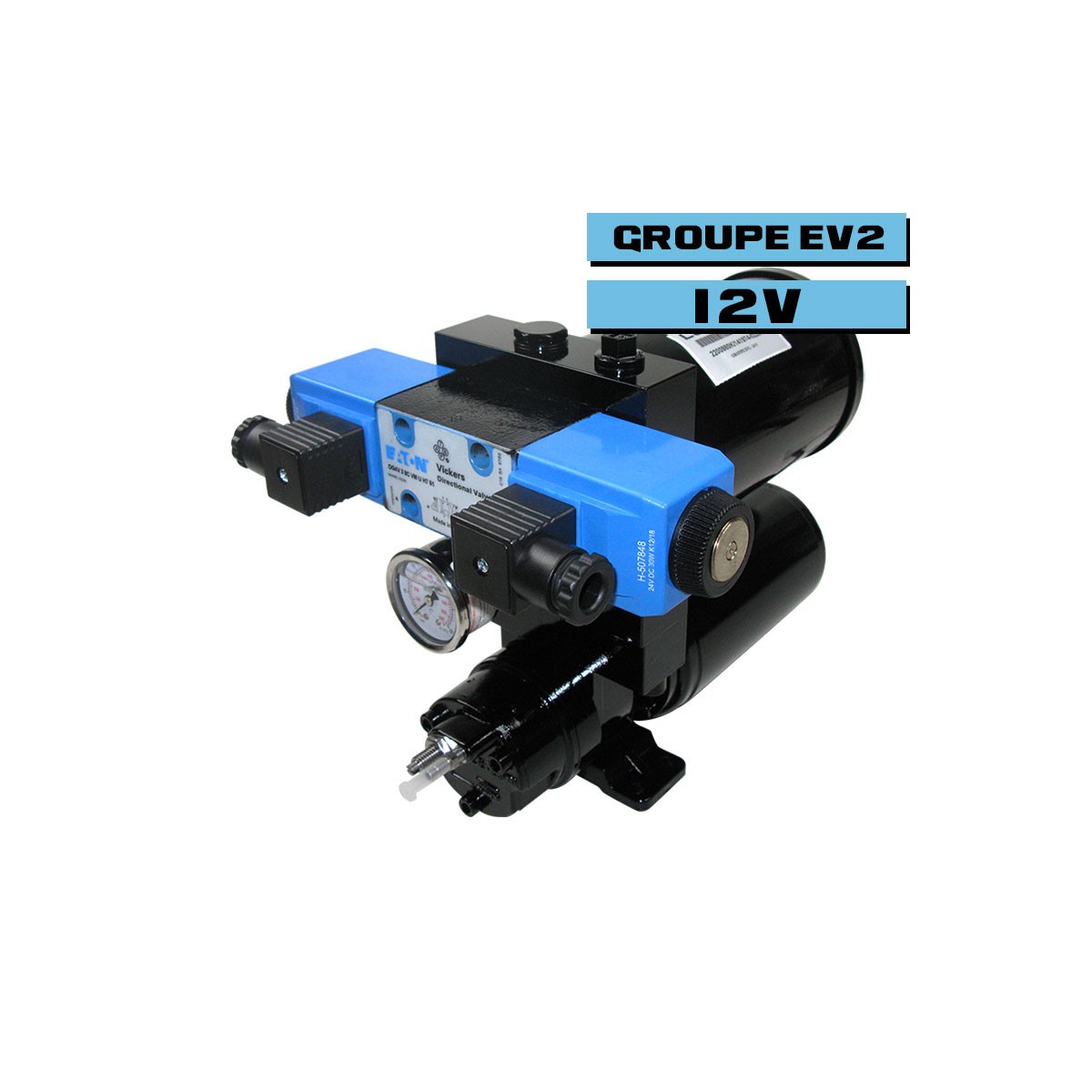 Pompes hydraulique à électrovanne et débit réglable