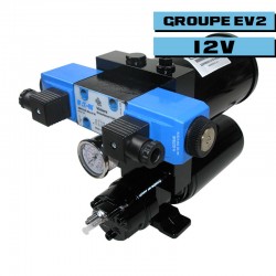 Pompes hydraulique à électrovanne et débit réglable