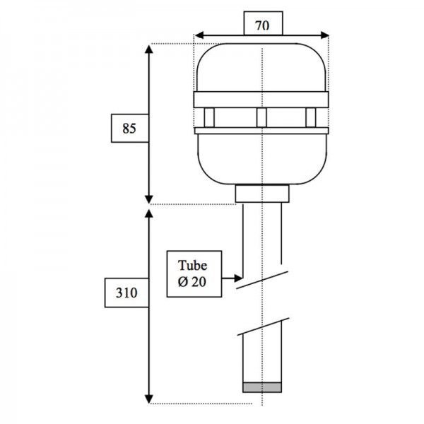Girouette anémomètre CV3F avec baromètre - N°2 - comptoirnautique.com