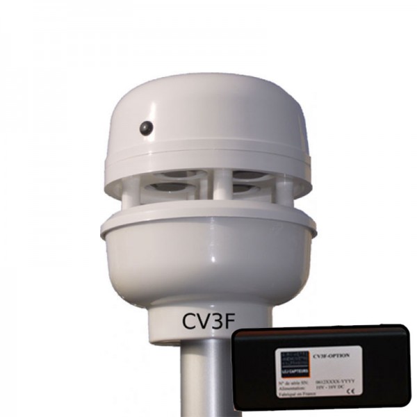 Girouette anémomètre CV3F avec baromètre - N°1 - comptoirnautique.com