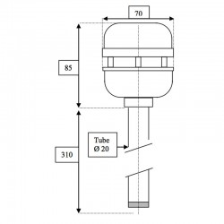 Girouette anémomètre CV3F WindyPlug