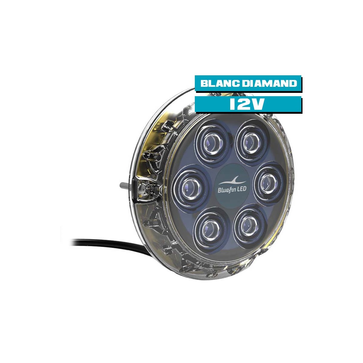 Led sous marine - Piranha P6 NITRO 12V