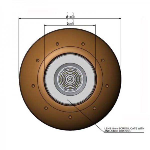 Led sous marine - Manta Ray MR20 24V - N°7 - comptoirnautique.com