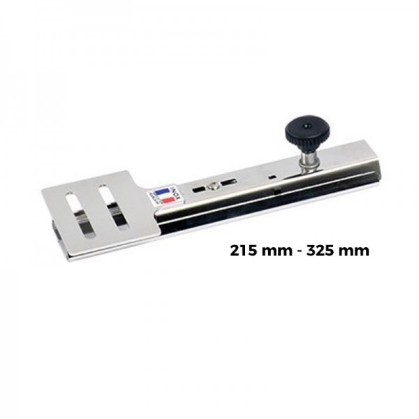 Glissière inox fixation pour sonde tableau arrière - N°3 - comptoirnautique.com