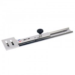 Glissière inox fixation pour sonde tableau arrière