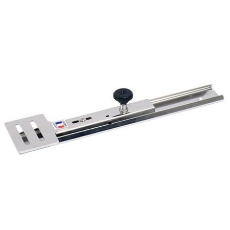 Glissière inox fixation pour sonde tableau arrière