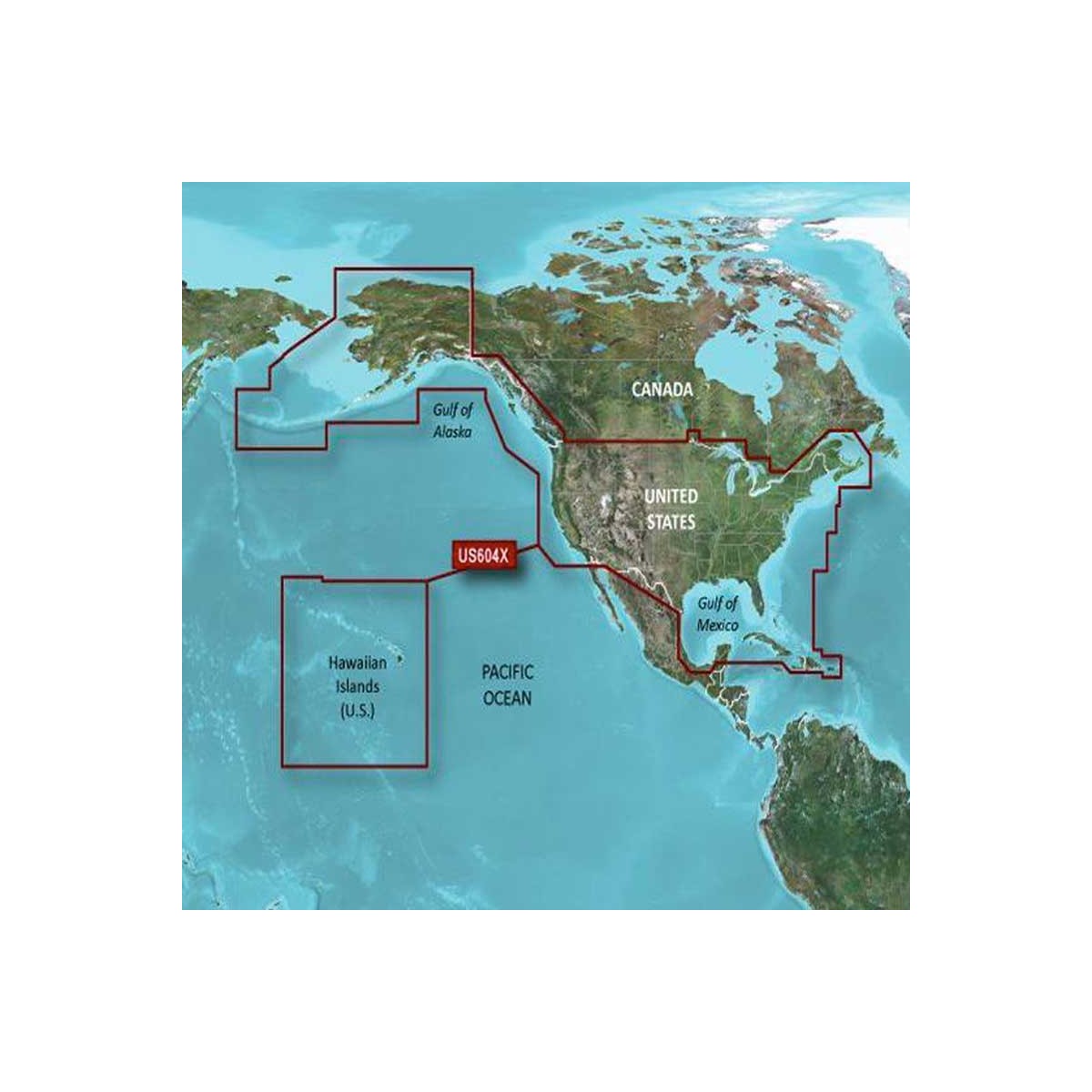 Carte Bluechart G3 Regular HXUS604X