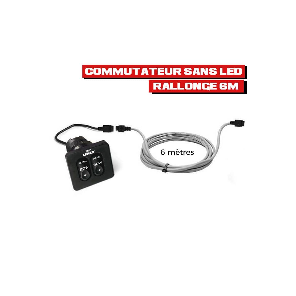 Kit commutateur Flybridge ISK double poste pour flaps Lenco