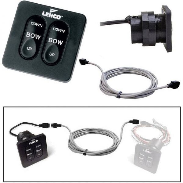 Kit commutateur Flybridge ISK double poste pour flaps Lenco - N°2 - comptoirnautique.com