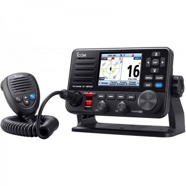 VHF IC-M510E avec GPS & AIS - N°2 - comptoirnautique.com 