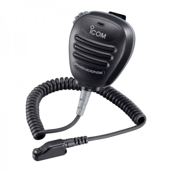 IPX7 waterproof speaker microphone, 9-pin plug for IC-M87 ATEX - N°1 - comptoirnautique.com 
