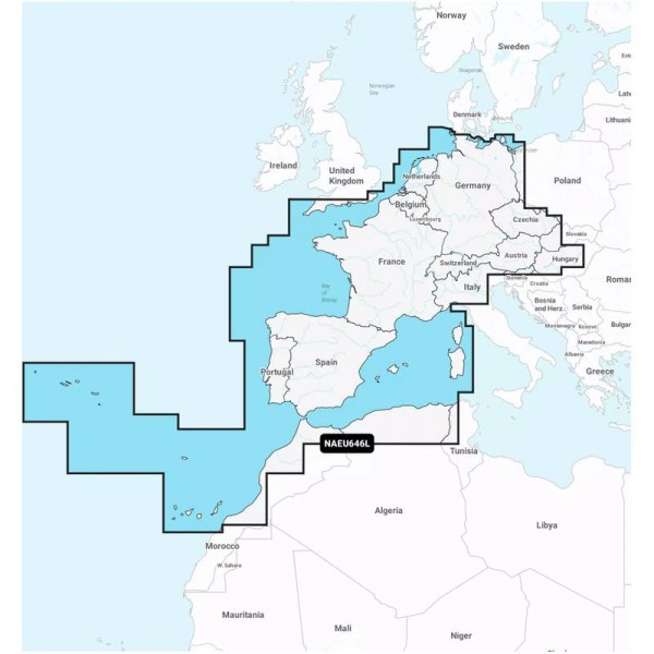 EU646L Europe, centrale et
occidentale - N°11 - comptoirnautique.com