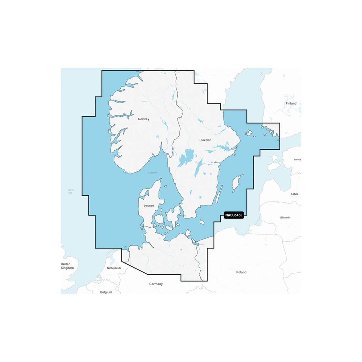 Skagerrak et Kattegat EU645L