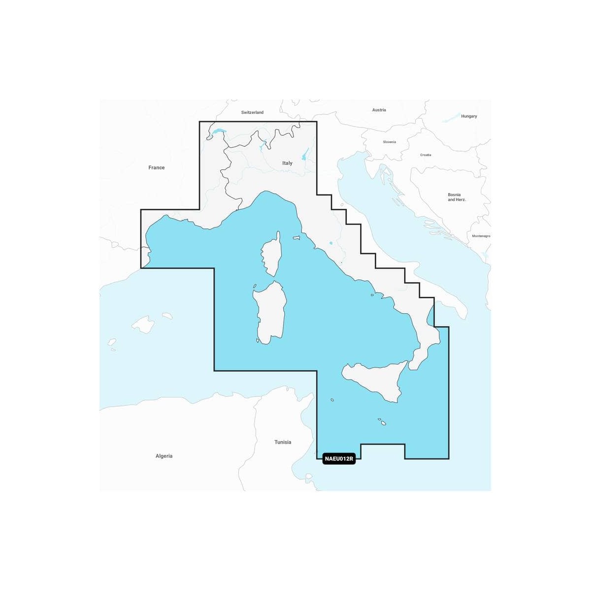 EU012R Mer Méditerranée, Cen.& Ouest