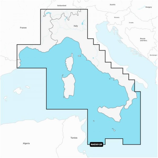 EU012R Mer Méditerranée, Cen.& Ouest - N°7 - comptoirnautique.com