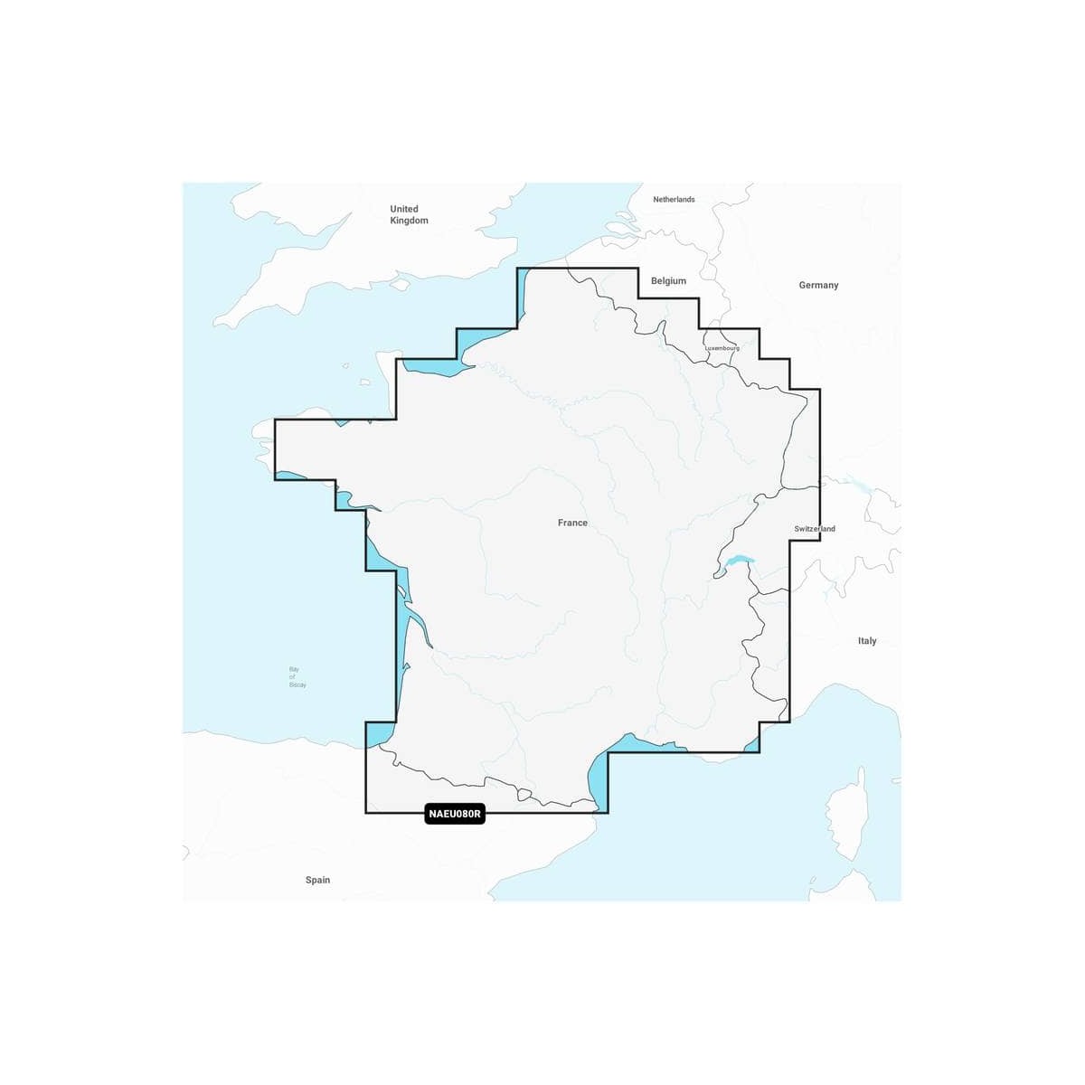 EU080R France, Lacs et Rivières