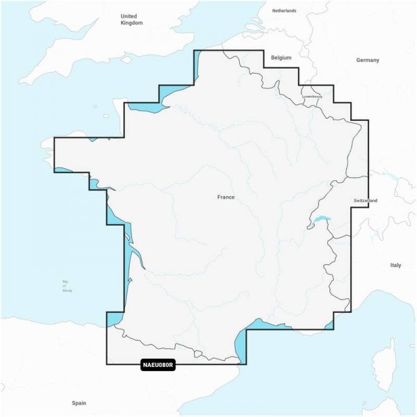 EU080R France, Lacs et Rivières - N°6 - comptoirnautique.com
