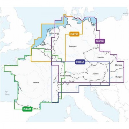 Carte Navionics+ REGULAR - Zone EUROPE CENTRALE