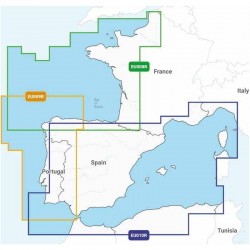 Carte Navionics REGULAR - Zone EUROPE DE L'OUEST