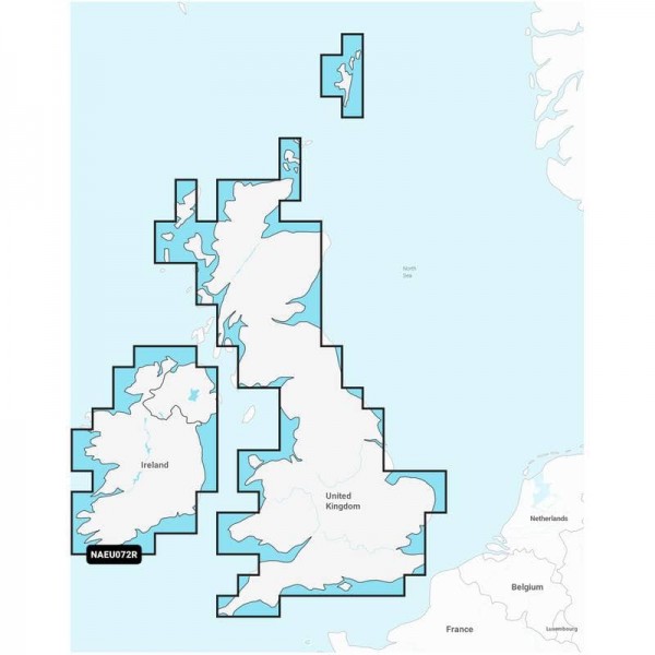 EU072R Royaume-Uni & Irlande Lacs et Rivières - N°6 - comptoirnautique.com