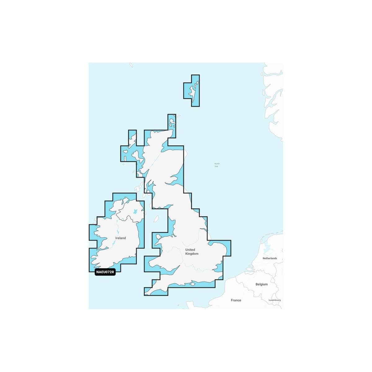 EU072R Royaume-Uni & Irlande Lacs et Rivières