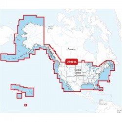 Carte Navionics LARGE - Zone AMÉRIQUES