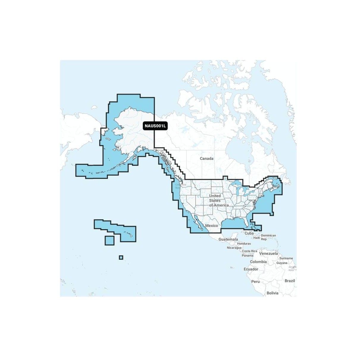 US001L États-Unis et Canada côtier