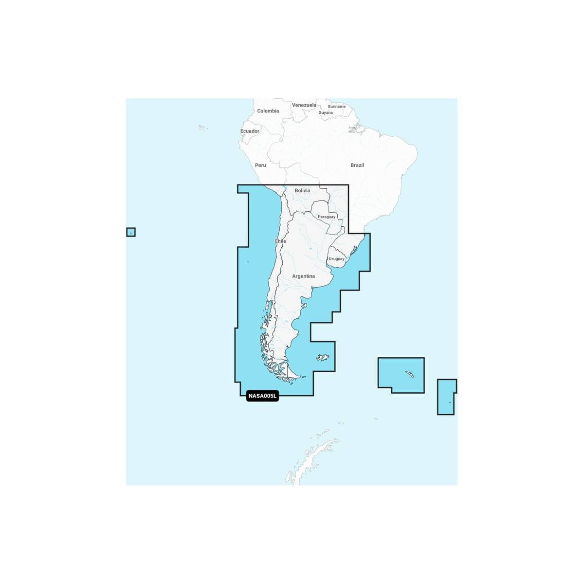 SA005L Chili, Argentine et île de Pâques