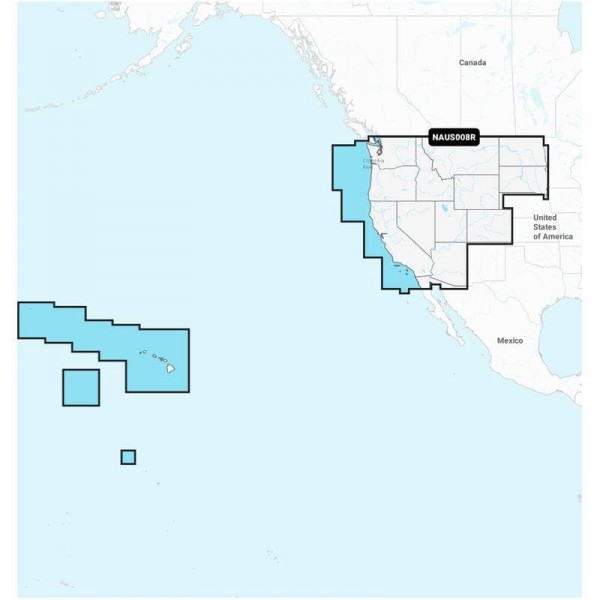US008R Ouest des États-Unis - N°8 - comptoirnautique.com