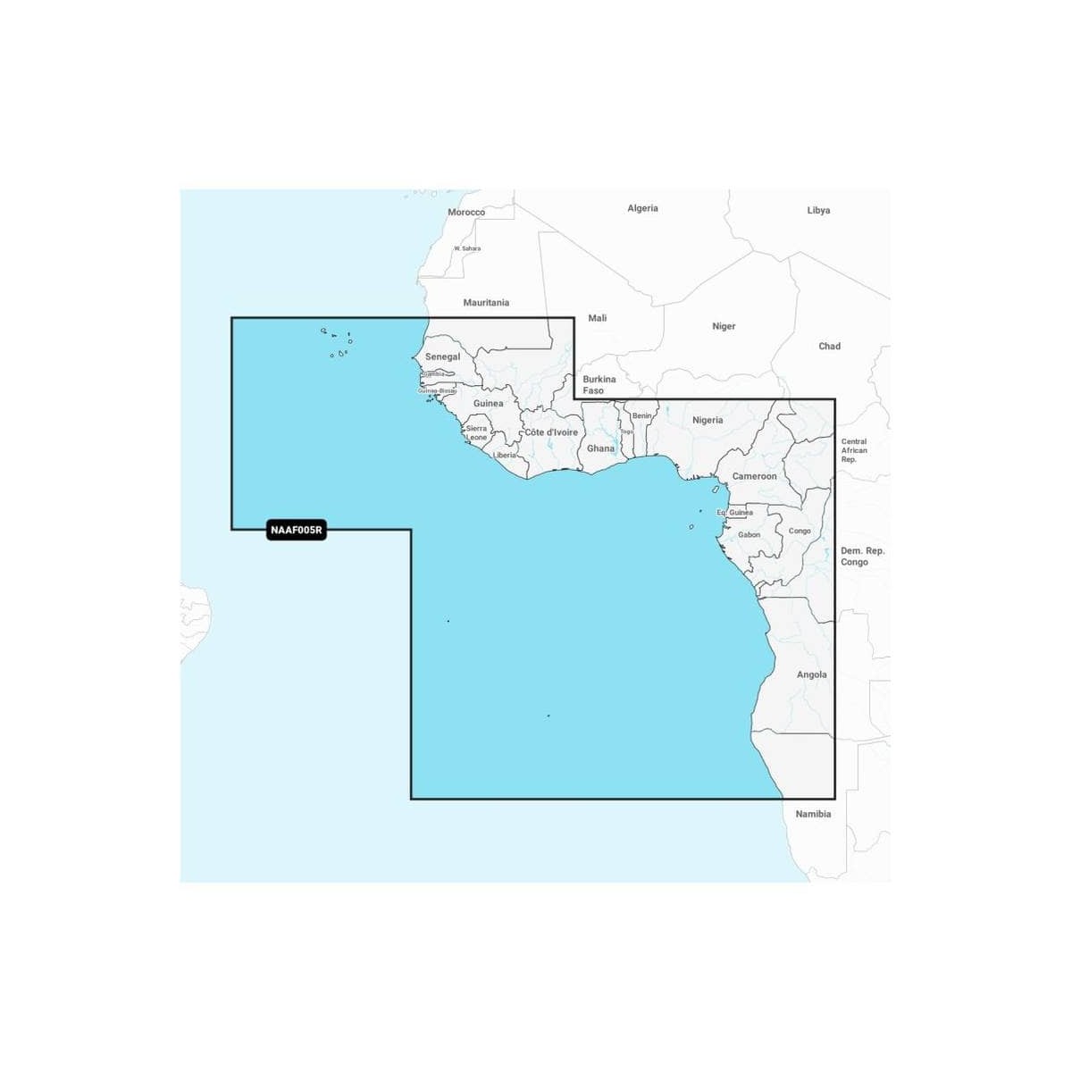AF005R Afrique, Ouest
