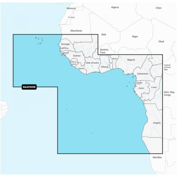 AF005R Afrique, Ouest - N°4 - comptoirnautique.com