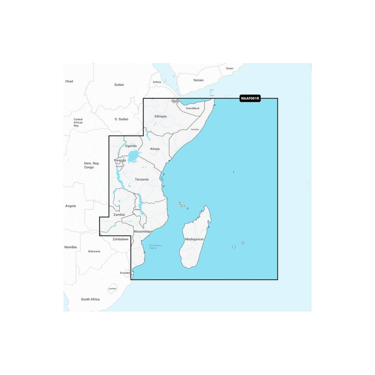 AF001R Afrique, Est