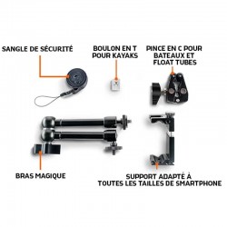 Support Smartphone pour Bateau et Kayak