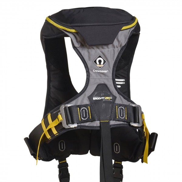 Gilet de sauvetage 290N automatique Harnais - Flashlight - Capuche - N°1 - comptoirnautique.com