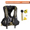 Ergofit 290N automatic lifejacket Harness - Flashlight - Hood - N°8 - comptoirnautique.com 