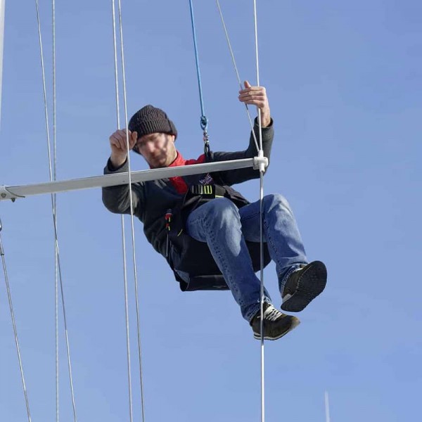 Chaise de mât suspendue Crewlift 40 - N°1 - comptoirnautique.com