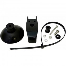 Suction cup probe holder