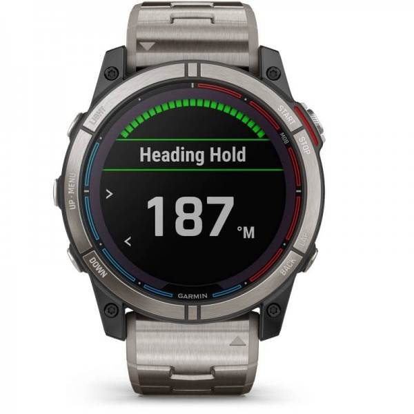 Garmin - Montre connectée Quatix 7X Solar - CONTRÔLE DU PILOTE AUTOMATIQUE - N°3 - comptoirnautique.com