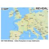 Mapa C-MAP REVEAL Y065 Costas e águas interiores de França