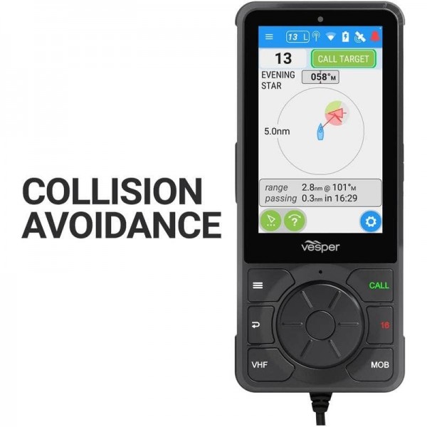 Cornetta touchscreen VHF per hub SmartAis Cortex M1 - N°9 - comptoirnautique.com