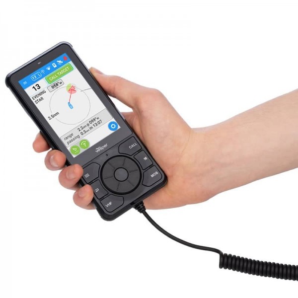 Microteléfono con pantalla táctil VHF para SmartAis Cortex M1 Hub - N°5 - comptoirnautique.com 