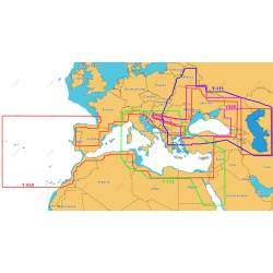 Carte C-MAP DISCOVER - Zone EUROPE de L'Est