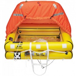 Radeau de survie hauturier Plastimo Transocéan avec armement complet +24H