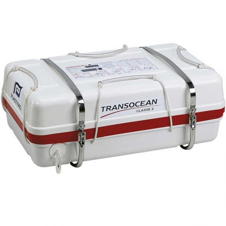Support plat pont standard pour container de radeaux de survie Plastimo